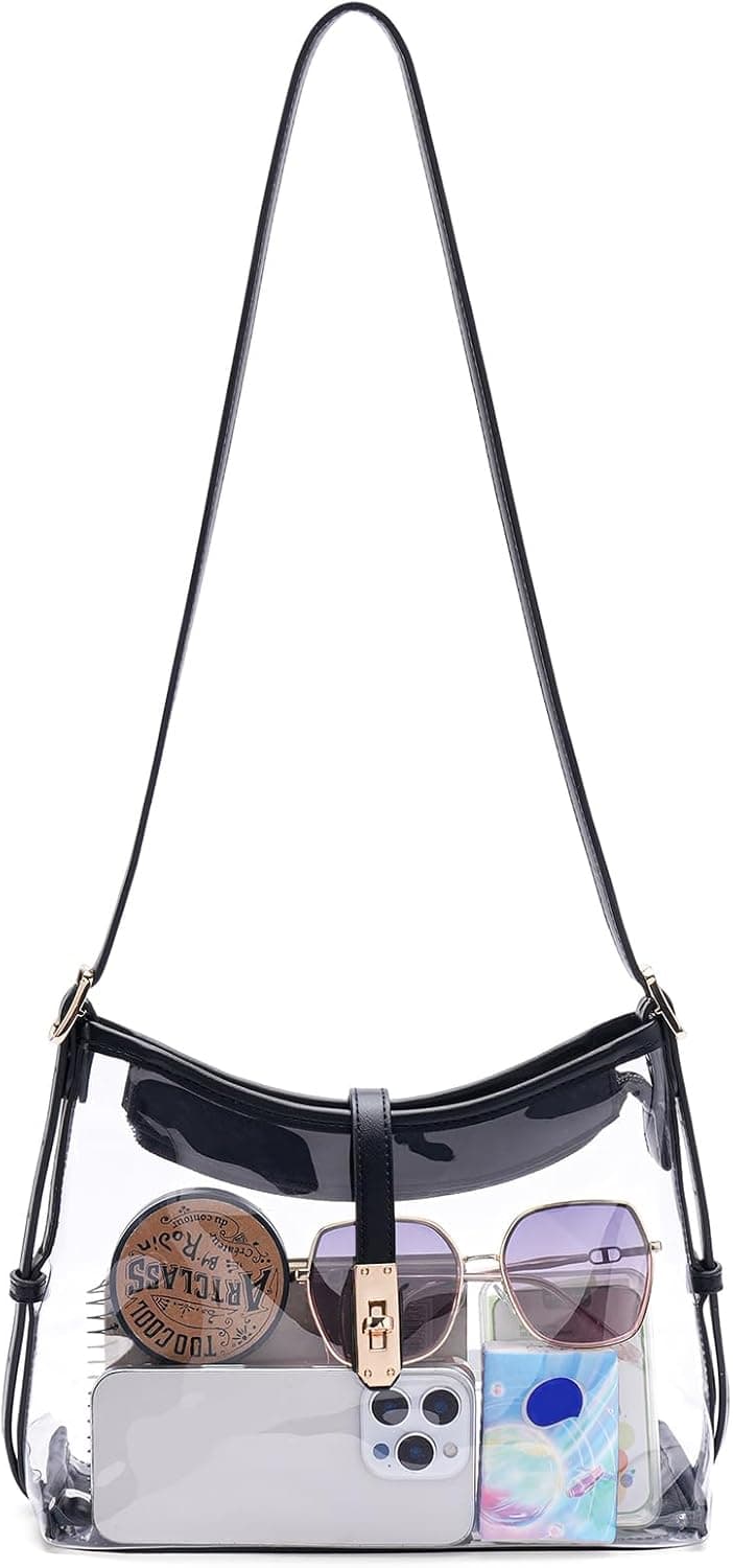 FALAN MULE Clear Crossbody Purse