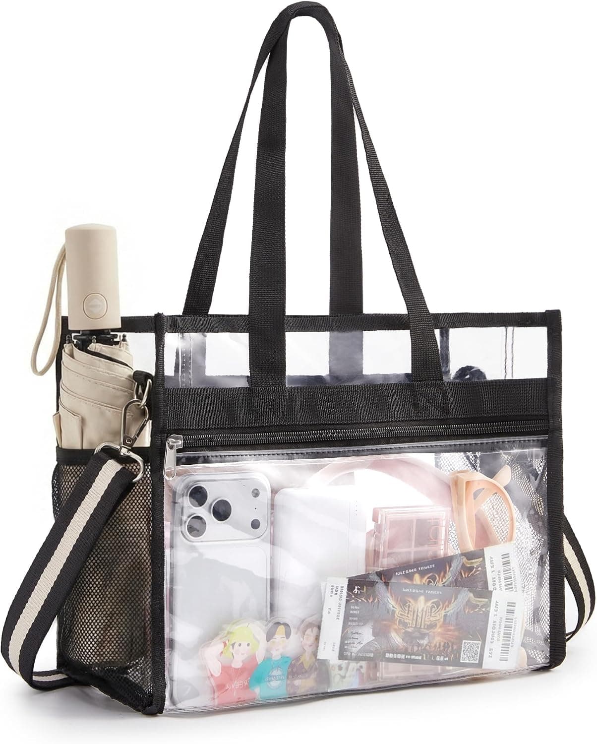 Missnine Clear Stadium Tote